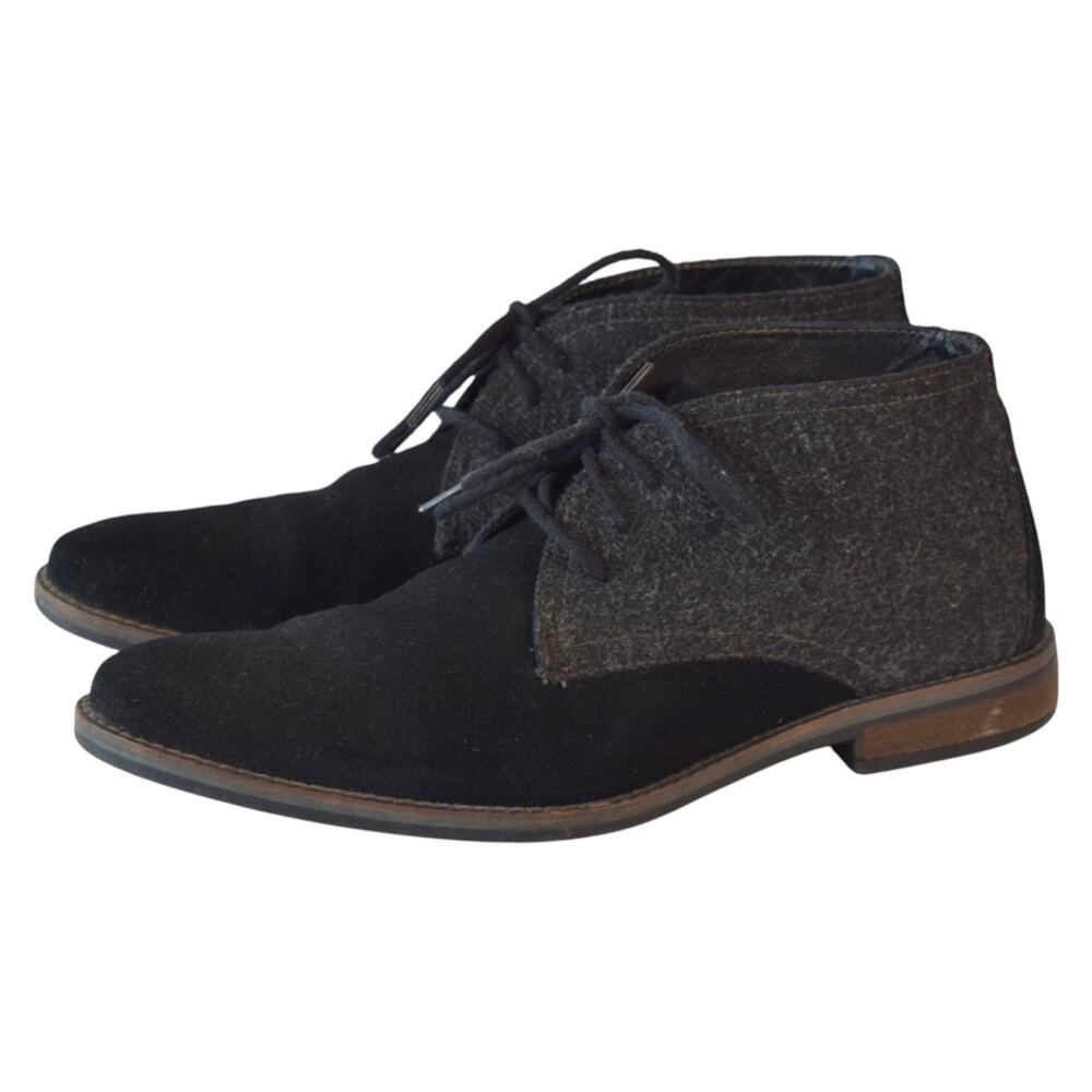 Alfani Men’s Suede Leather Chukka Boots — Size 8.5